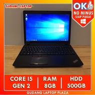 LP Lenovo Thinkpad E420 Core i5 GEN 2 RAM 8GB HDD 500GB Laptop Notebook Second Bagus Berkualitas Murah Tipis Terbaru Design Grafis