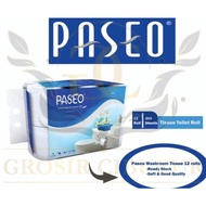 Paseo Toilet Tissue 12 Rolls / Paseo Bathroom 3 ply 12 Roll 300 Sheets