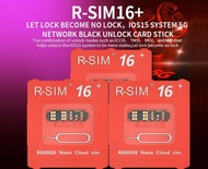 Coolmanloveit 2021 R-SIM16 + ปลดล็อคนาโน RSIM การ์ดใช้ได้กับ iPhone 13 12 11 Pro Max XR X 8 7 IOS15