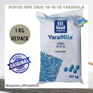 Pupuk NPK Mutiara Yara Mila Unik 16-16-16 Kemasan 50 KG Original