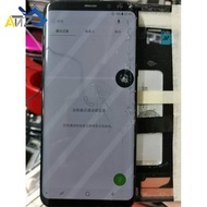 Touch Work Pracitce หน้าจอ Lcd สำหรับ Samsung Galaxy S6 S7 Edge S8 S9 S10 Plus Note 8/9พร้อมกรอบมือถือลามิเนตรถไฟ Practice