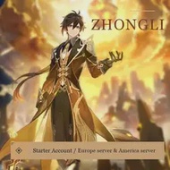 Amerika/Eropa Keqing/Dinc/Ganyu /QiQi /Klee /Venti /Mona /Zhongli /Childe /Jean Murah Genshin Impact Akun Starter AR 5-10