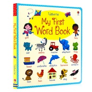 Usborne produces the original English picture book word book my first word book baby's word recognition primary enlightenment children's English Enlightenment my word book theme word learning book early childhood education and wisdom