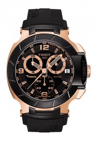 Special Promotion Tissot_T_Race 1853 Chronograph Rubber Strap Watch (with free gift)
