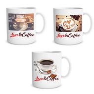 Creative Customized Mug ALL YOU NEED IS Coffee Series Coffee Cup Birthday Gift Anniversary Christmas Ornament