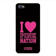 ∈✙☑Love Pink Logo Phone Case For itel A17 A57 A32F A33 A36 A56 Pro  A16 Plus A14 Max soft silicone c