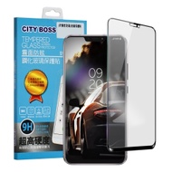 CITY BOSS For ASUS ZenFone 5/5Z 2018 (ZE620KL/ZS620KL) 霧面防眩鋼化玻璃保護貼-黑