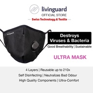 Livinguard Reusable Antiviral ULTRA-V Mask (UNISEX)