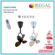 Vento Fino 16" DC Corner Fan with Remote