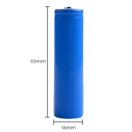 18650 Lithium Battery For K3/K3plus/HK3+ Rechargeable Li-Ion Flat Top Fan Thermometer Battery
