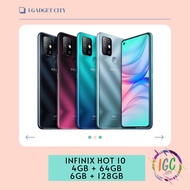 Infinix Hot 10 /x682 (4GB/64GB)(6GB/128GB) Original Infinix Malaysia Set 1 Years Warranty