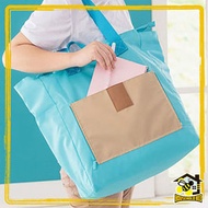 Household Bee - 輕巧摺疊旅行袋 購物袋-藍色