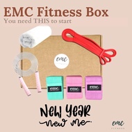 [Christmas Gift Idea] EMC Fitness Box - Perfect Gift Idea  (Hip Bands/ Jump Rope/ Resistance Band)