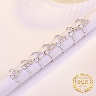 20 styles 925 sterling silver rings women's diamond rings English alphabet Jewellery / Cincin Berlian Wanita Cincin Perhiasan Huruf Inggeris