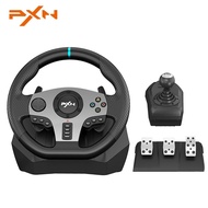 【In Stock】Seg Maker PXN V9 Original New Gaming Steering Wheel Game Pedal PXN-V9 Gamepad Racing Manual Transmission Vibration For PC/PS/Xbox-One/Switch 900°Pro