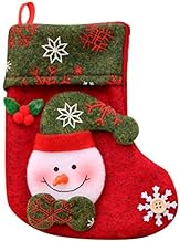 Christmas Merry Wishes Socks Fancy Novelty Funny Soft Cute Christmas Bags Day Baby Stocking Gift Box Tree Decoration Candy Bags A,Size Name:One Size,Colour Name:B عيد ميلاد سعيد التمنيات