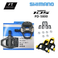 Shimano SPD-SL 105 PD-R5800 Bike Pedals Bicycle Platform Pedals SPD-SL System Professional Cycling SM-SH11 Cleats
