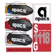 Apacs Racket Bag Badminton Racket Beg Raket apacs soft bag cover Racket cover