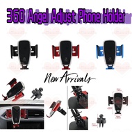 360' Adjustable Air Vent Mount Phone Holder Car Phone Holder For Universal wira myvi bezza alza saga