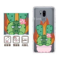【反骨創意】Google 全系列 彩繪防摔手機殼-多肉社會-怒怒兔(Pixel5/Pixel4a 5G/Pixel4XL/Pixel4)