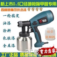 恒動電動噴槍電動油漆噴槍乳膠漆噴塗機汽車噴槍塗料噴槍噴漆工具