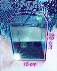 aquarium cupang 20x15x15