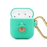GARMMA LINE FRIENDS AirPods 1&2代耳機盒保護套 恐龍熊大