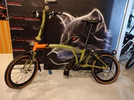 ** Hot Sale $950 ** 2021 Latest Pikes GEN4 PAIKESI Foldable Bicycle Brompton 6 speed 16 inch Shimano