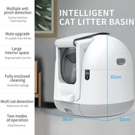 Fully Automatic Closed Cat Litter Box Intelligent Self Cleaning Cat Smart Toilet