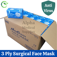 Mediclean Surgical Face Mask (40 boxes) (FDA Approved)