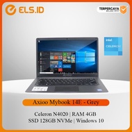 Axioo Mybook 14E - Grey [Celeron N4020-4GB-SSD 128GB]
