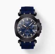Tissot T-Race Chronograph Men's Watch with Blue Strap - T1154173704100
