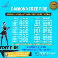 TOP UP DIAMOND FREE FIRE | DM FF / DM FREE FIRE / TOP UP FF / GARENA FREE FIRE | DIAMOND FREE FIRE