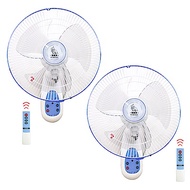 環島牌14吋微電腦遙控壁掛扇(超值2入組) HD-140R
