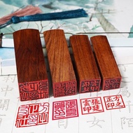 【Authentic】 Square Japanese Hanko Chop Japanese Name Stamp Chinese Name Stamp Custom Wood Stamp Japanese Stationery Chinese Name Seal