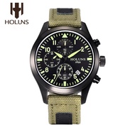 Howe's poem Holuns authentic watch men leisure business table multifunctional luminous watch waterproof Shi Yingnan table