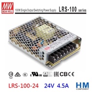 明緯 MW (MEAN WELL) 電源供應器 LRS-100-24 24V 4.5A-HM工業自動化