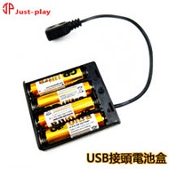 USB接頭行動電池盒 LED燈條 防水燈條 隨手貼 銀線燈專用 隨插即用