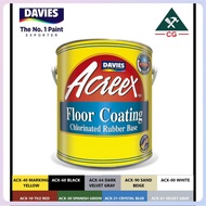 【Available】DAVIES 4 liters ACREEX Rubber Based Floor Paint