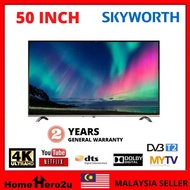 Skyworth 50 Inch 4K UHD Ultra HD Smart Television TV Television Youtube Netflix 50UB5500 - Homehero2u