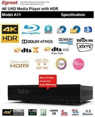 週年慶 億格瑞 Egreat A5 A10 A11升級特裝版代購 4K HDR UHD藍光原盤選單