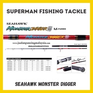 Seahawk Monster Jigger Rod, Powerful and Strong Rod best also got lemax, shimano, daiwa, abu garcia, penn, pancing ikan