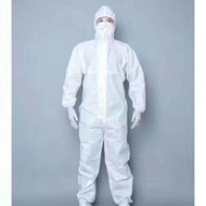BAJU PPE KKM FrontLiner PPE Suit Medical Coverall Jumpsuit Isolation 60gsm PE Coated 100%