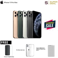 (Dual Sim Nano) Apple iPhone 11 Pro Max (64GB/256GB/512GB) Apple Malaysia Warranty 1Year