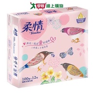 柔情抽取式衛生紙100抽*12包