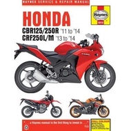 Honda Cbr125r Cbr250r & Crf250l/m ’11-’14 Haynes Repair Manual