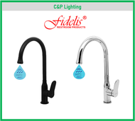 Fidelis Kitchen Sink Cold Tap Coober Series Matte Black / Chrome FT-7105C