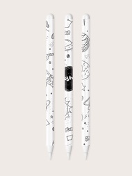 1sheet Planet Pattern Apple Pencil 2nd Sticker
