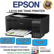 Epson Printer L360/ L3110 Print-Scan-Copy - Hitam ( Produk Terbaru )