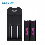 Beston 18650 鋰電池USB充電器套裝 | 2600mAh | 過充保護